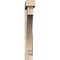 Ekena Millwork Imperial Block Smooth Bracket w/ Offset Brace, Douglas Fir, 5 1/2"W x 38"D x 38"H BKT0604X38X38IMP05SDF - alternate 2